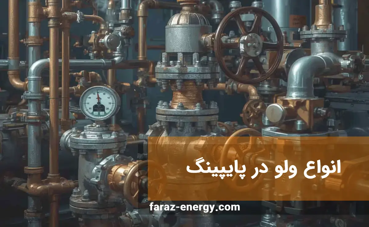 انواع ولو در پایپینگ
